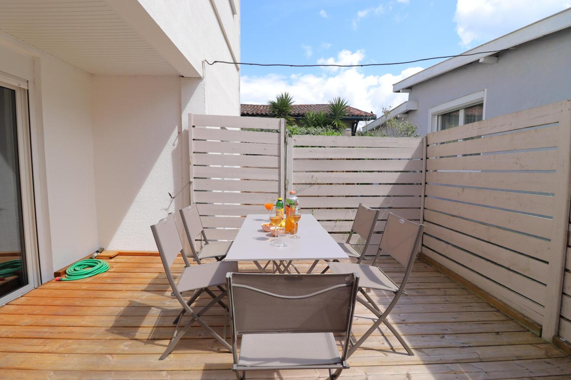 Le Spazioso - T3 Arcachon Avec Terrasse Privative Buitenkant foto