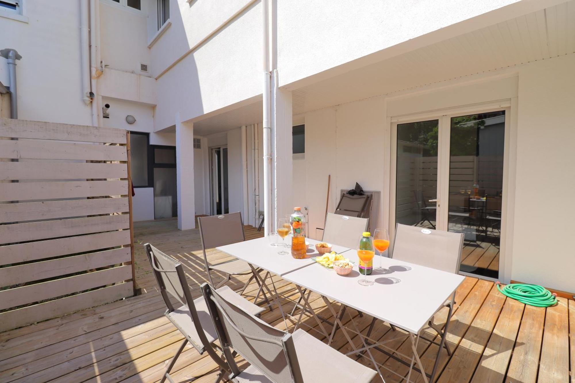 Le Spazioso - T3 Arcachon Avec Terrasse Privative Buitenkant foto