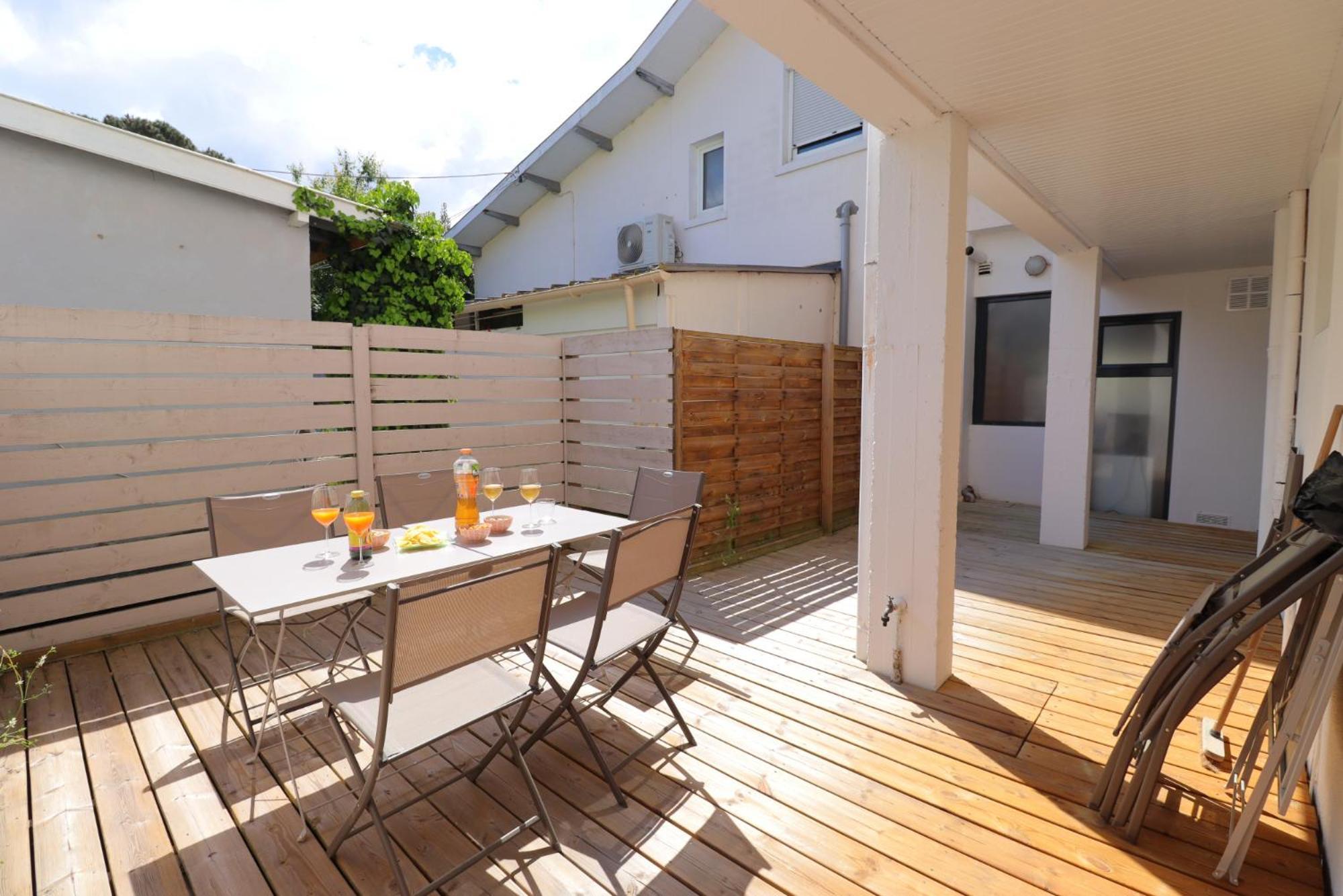 Le Spazioso - T3 Arcachon Avec Terrasse Privative Kamer foto